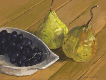 Grapes an Pears
